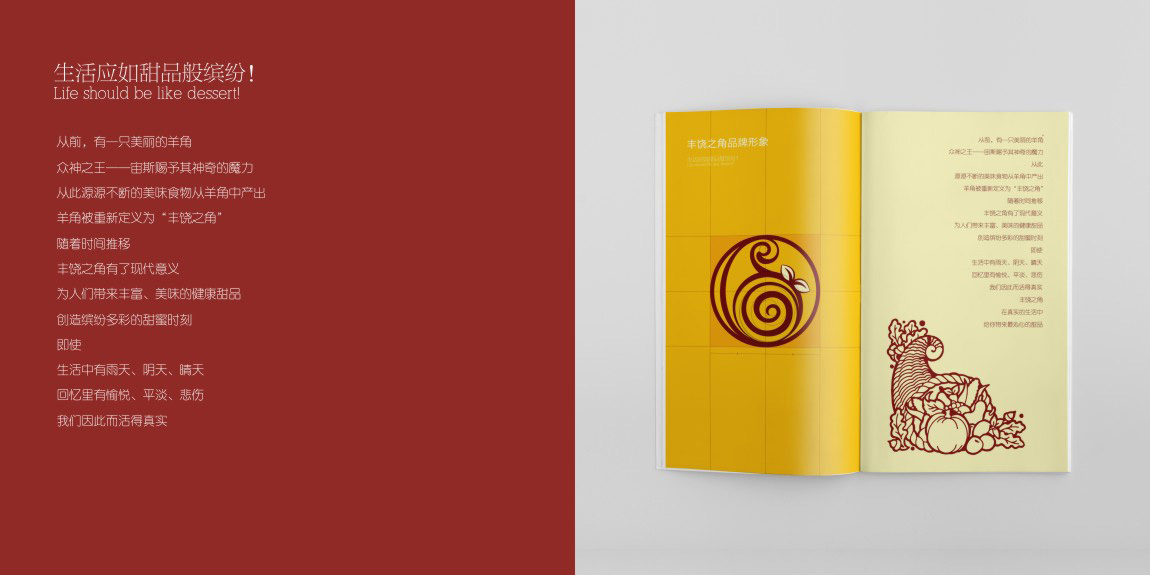 甜品餐饮品牌文案展示