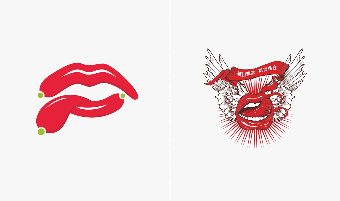 辣妮族麻辣烫_辅助图形设计