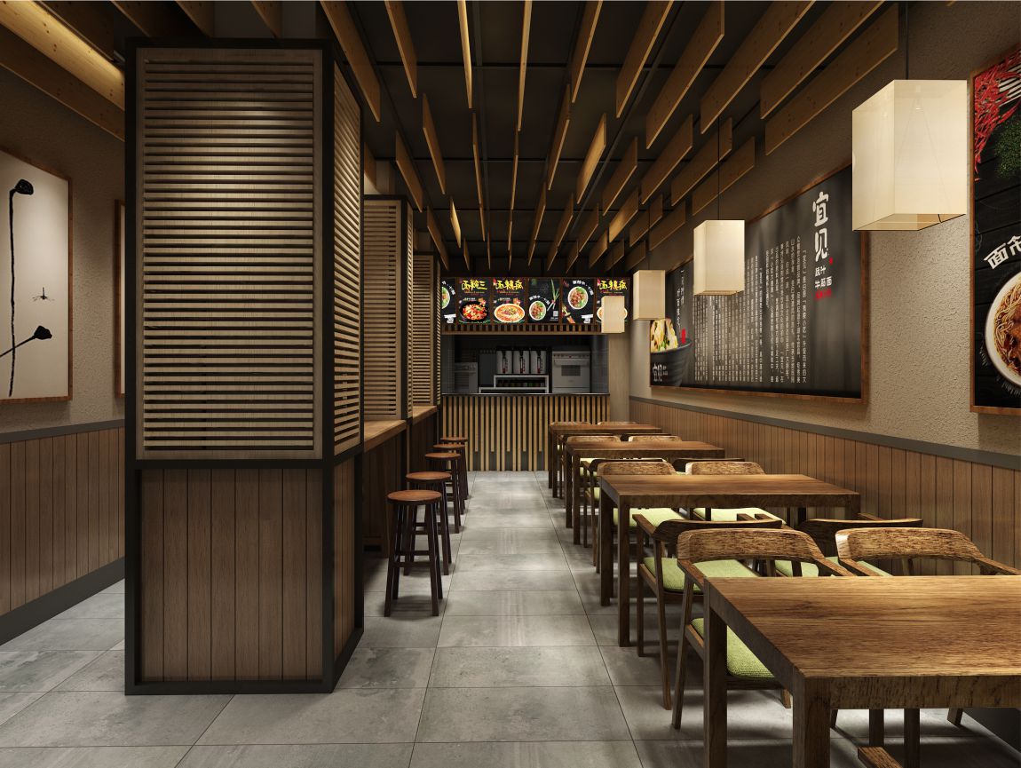 餐饮空间设计效果图