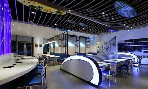 如何在餐饮装修设计中合理搭配色彩元素