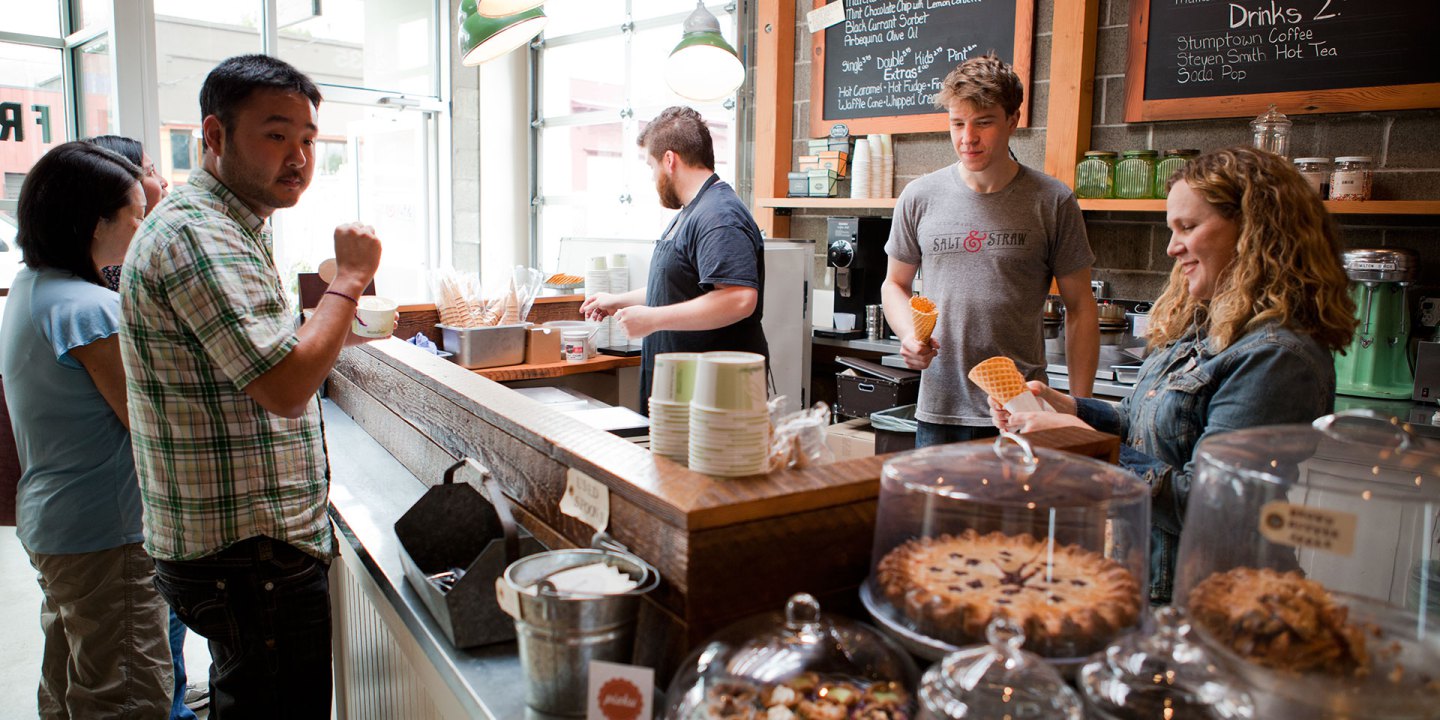 冰淇淋店空间设计