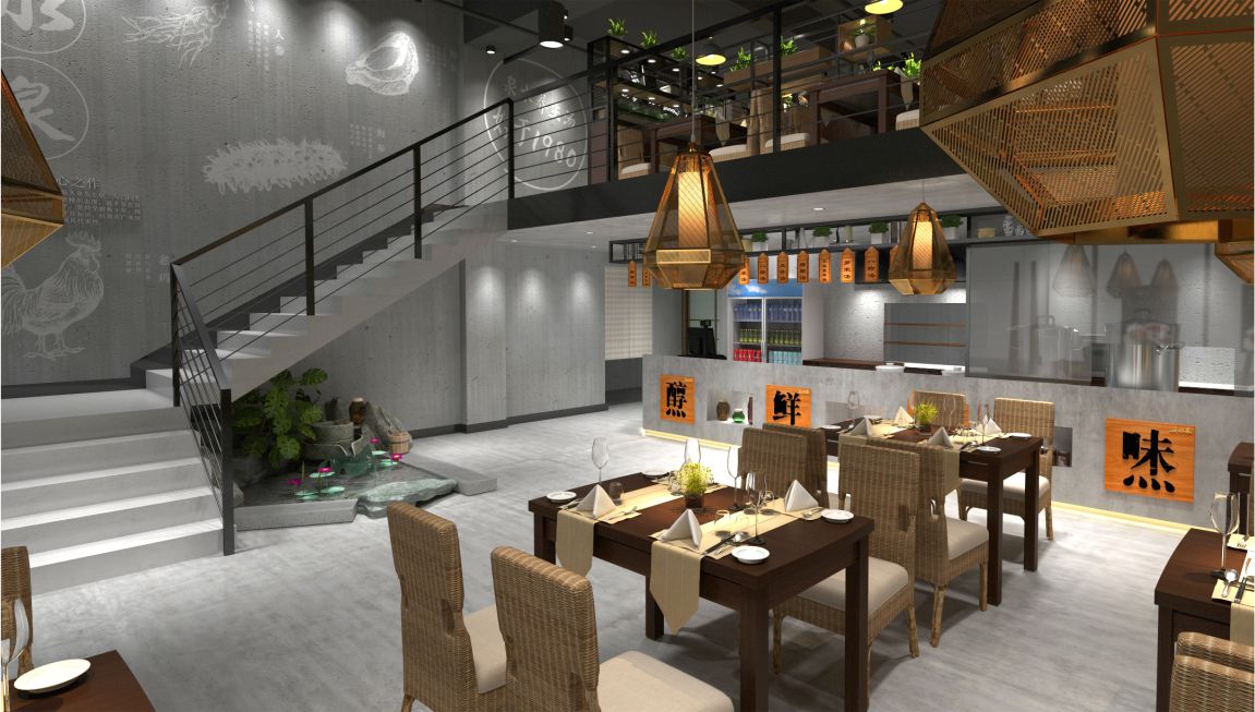 餐饮SI空间设计