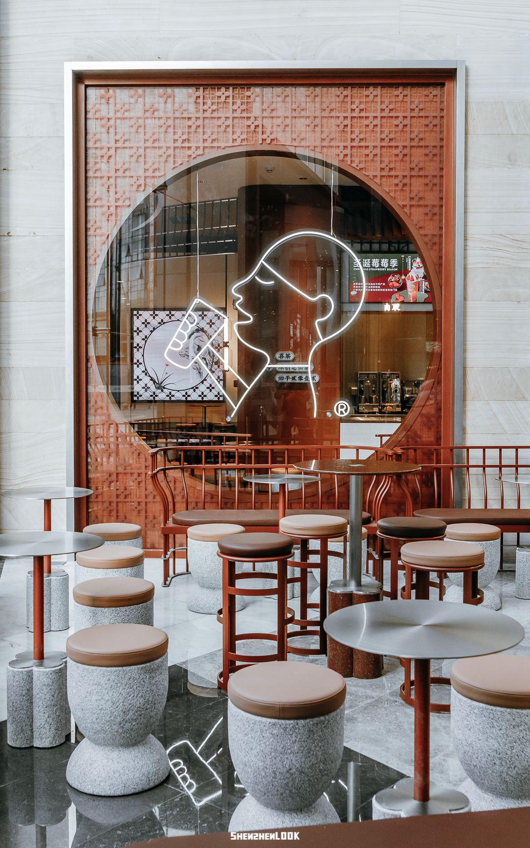 喜茶深圳第100店餐厅设计