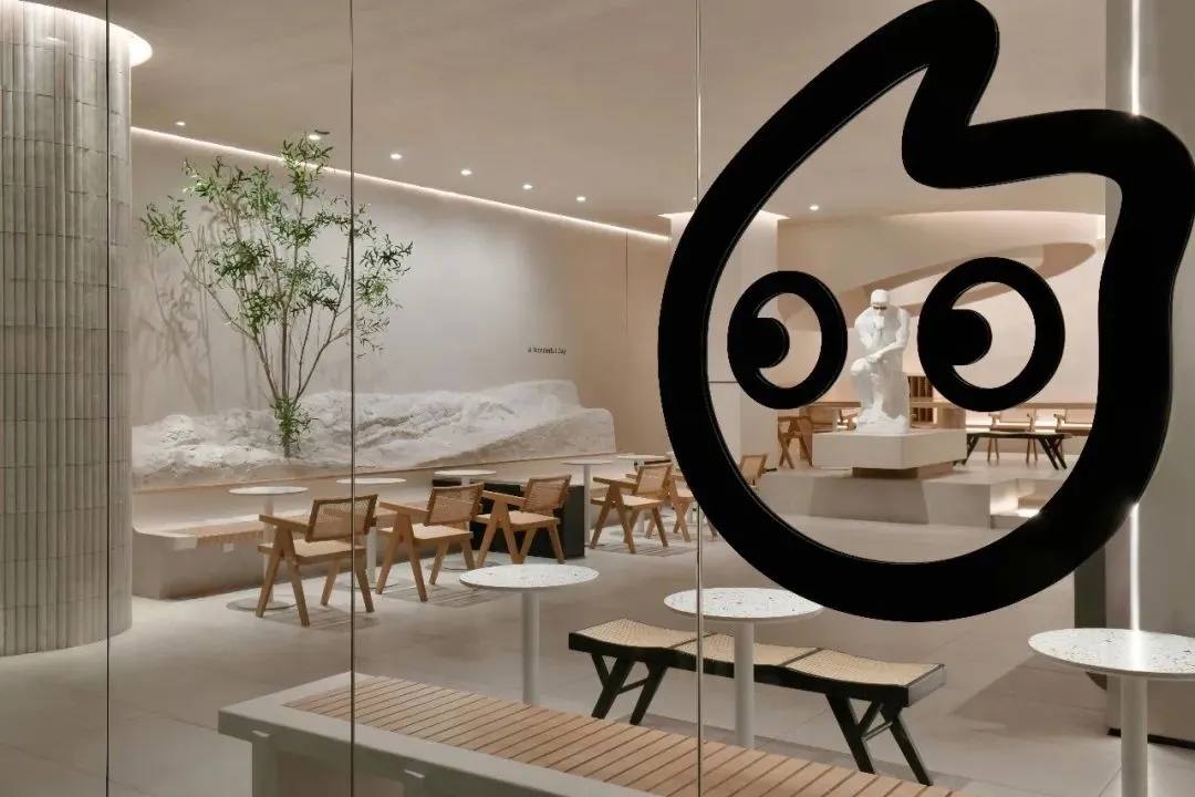 COCO都可奶茶店餐饮空间设计